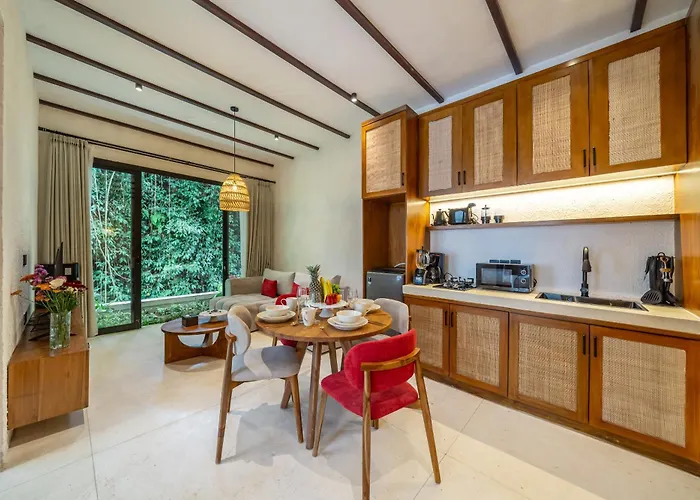 Sacred Jungle By Evdekimi - Stylish Jungle Retreat With & With Kitchens, Pools And Concierge Service In Villa *