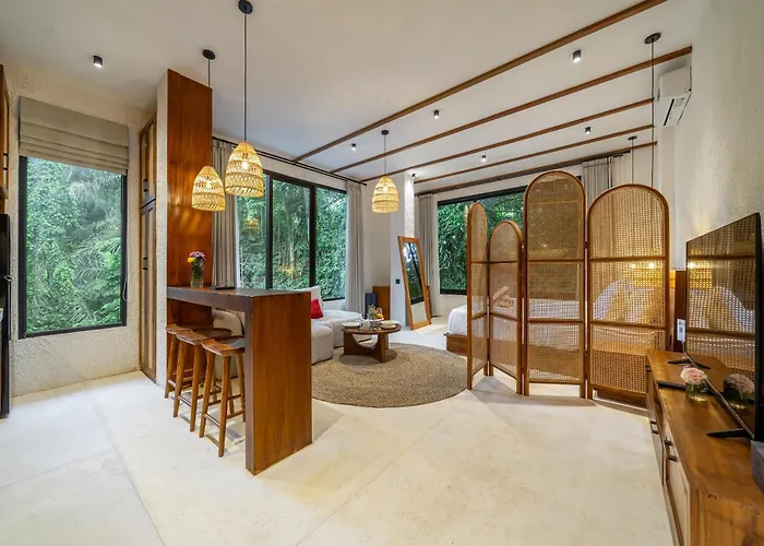 Villa Sacred Jungle By Evdekimi - Stylish Jungle Retreat With & With Kitchens, Pools And Concierge Service In