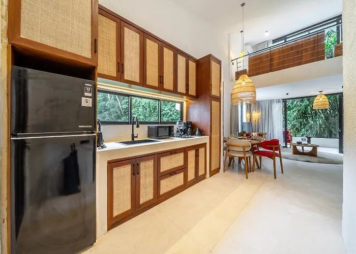 Sacred Jungle By Evdekimi - Stylish Jungle Retreat With & With Kitchens, Pools And Concierge Service In Villa *