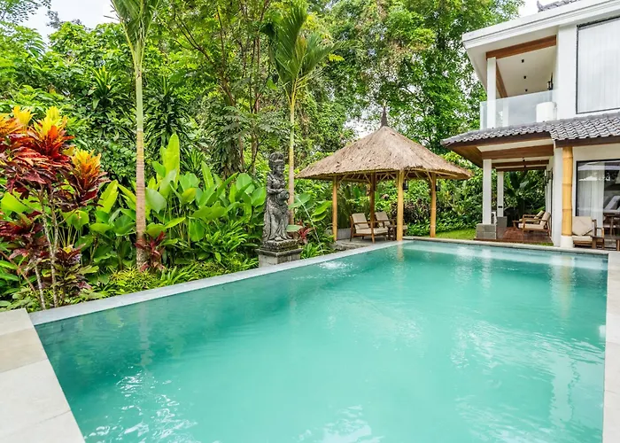 Sacred Jungle By Evdekimi - Stylish Jungle Retreat With & With Kitchens, Pools And Concierge Service In Ubud