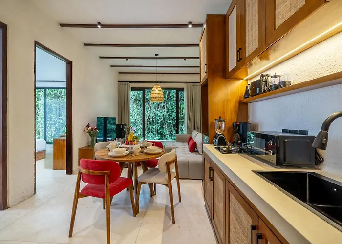 فيلة Sacred Jungle By Evdekimi - Stylish Jungle Retreat With & With Kitchens, Pools And Concierge Service In أوبود